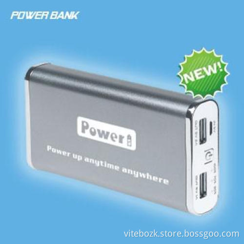 portable battery charger 8000MAH Aluminium Portable Charger